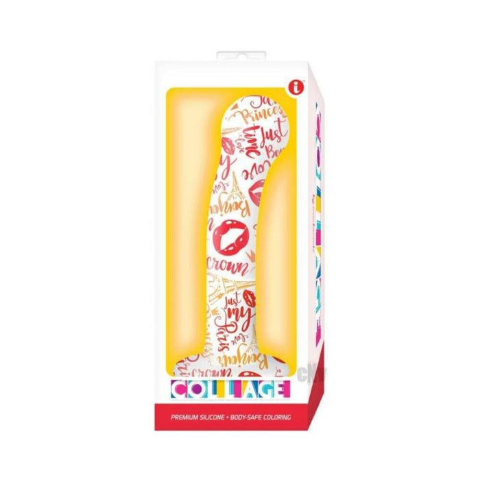 Collage I Remember Paris G-spot Silicone Dildo