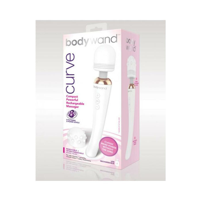 Bodywand Curve Rechargeable White