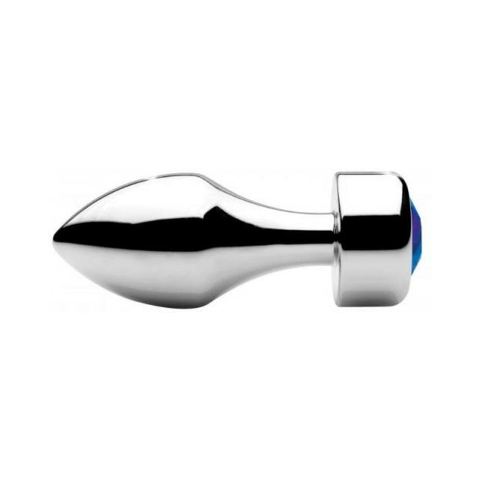 Booty Sparks Weighted Aluminum Plug Blue Small