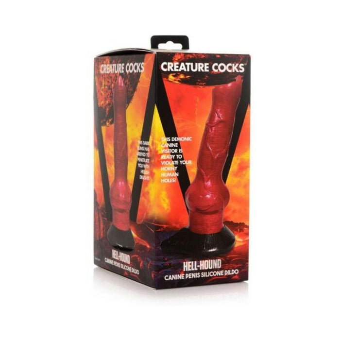 Creature Cocks Hell Hound Red/black