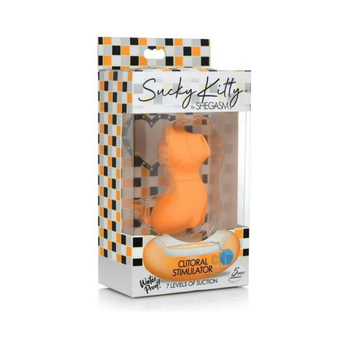 Shegasm Sucky Kitty Orange