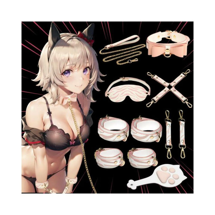Pink Kitty Bondage Set