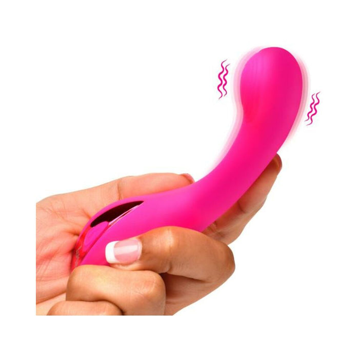 G-spot Silicone Vibrator - Pink