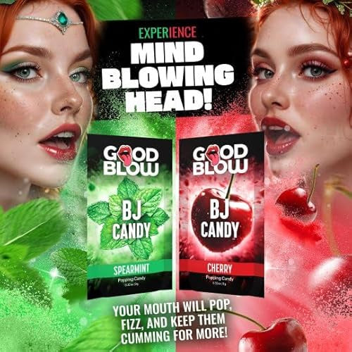 Good Blow BJ Candy Pack Spearmint/Cherry 4-Piece Sampler