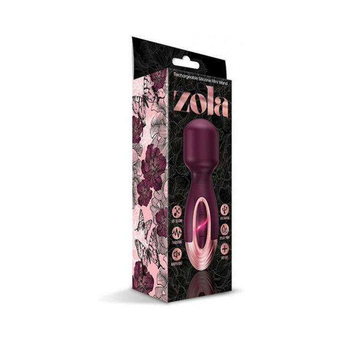 Zola Rechargeable Silicone Mini Wand