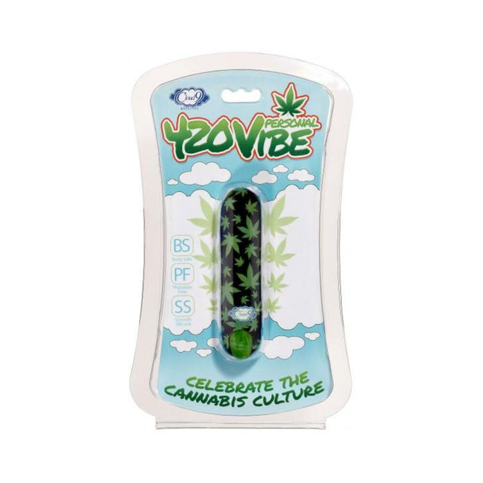 420 Stubby Vibe Black/cannabis Leaf