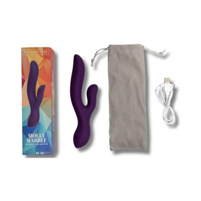 Wild Pop Vibe Molly Rabbit Purple