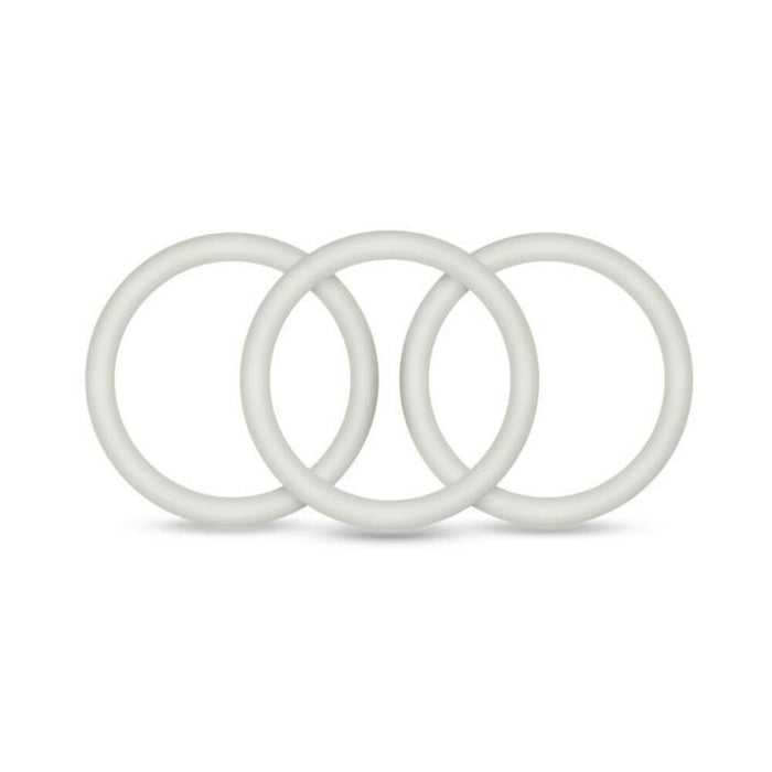 Performance VS3 Pure Premium Silicone Cockrings Large White