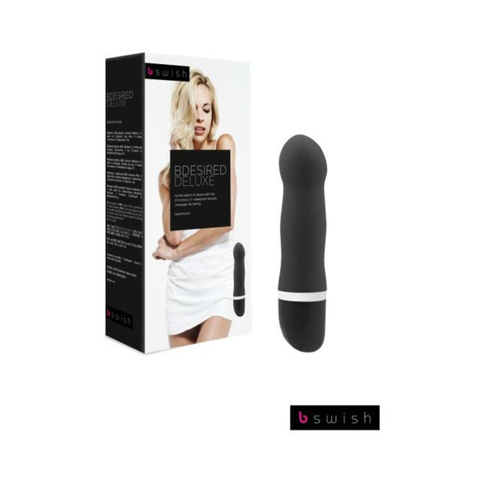 B Swish Bdesired Deluxe Vibrator Black