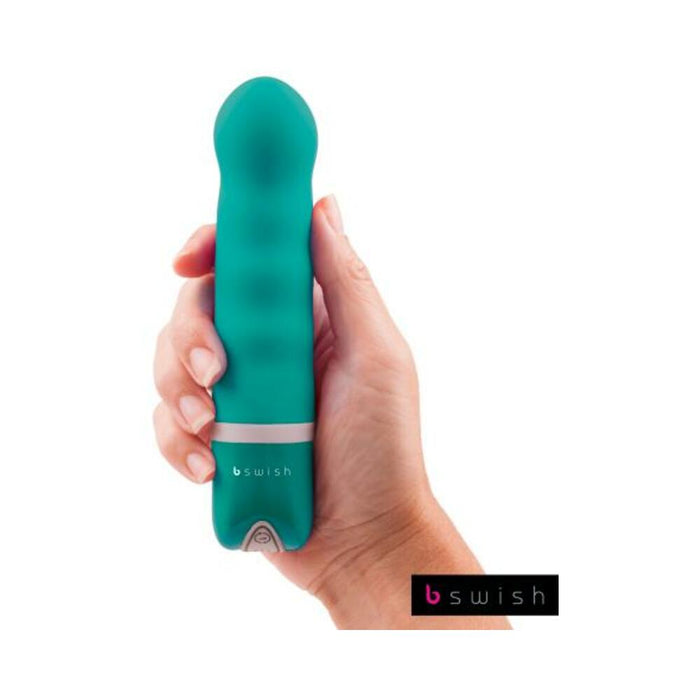 B Swish Bdesired Deluxe Pearl Vibrator Jade