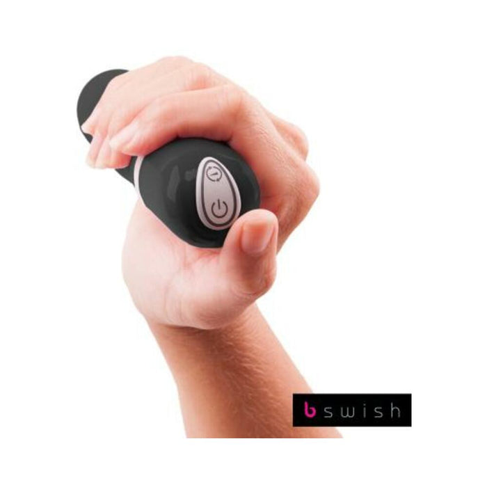 B Swish Bdesired Deluxe Curve Vibrator Black