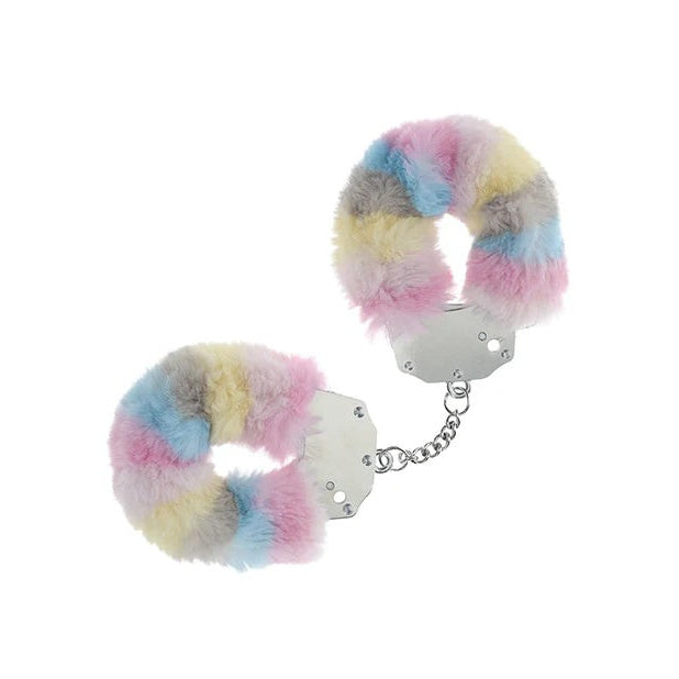 Ouch! Heavy-Duty Fluffy Handcuffs Multicolor 2