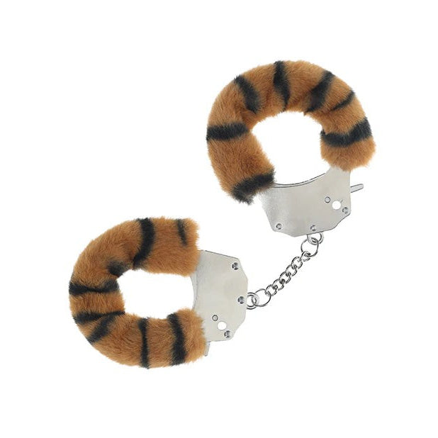 Ouch! Heavy-Duty Fluffy Handcuffs Burgundy