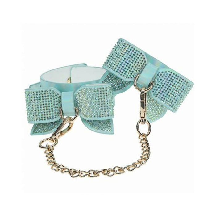 Ouch! Paris Collection Leg Cuffs Blue
