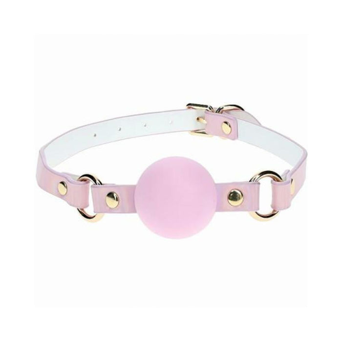 Ouch! Paris Collection Silicone Ball Gag Pink