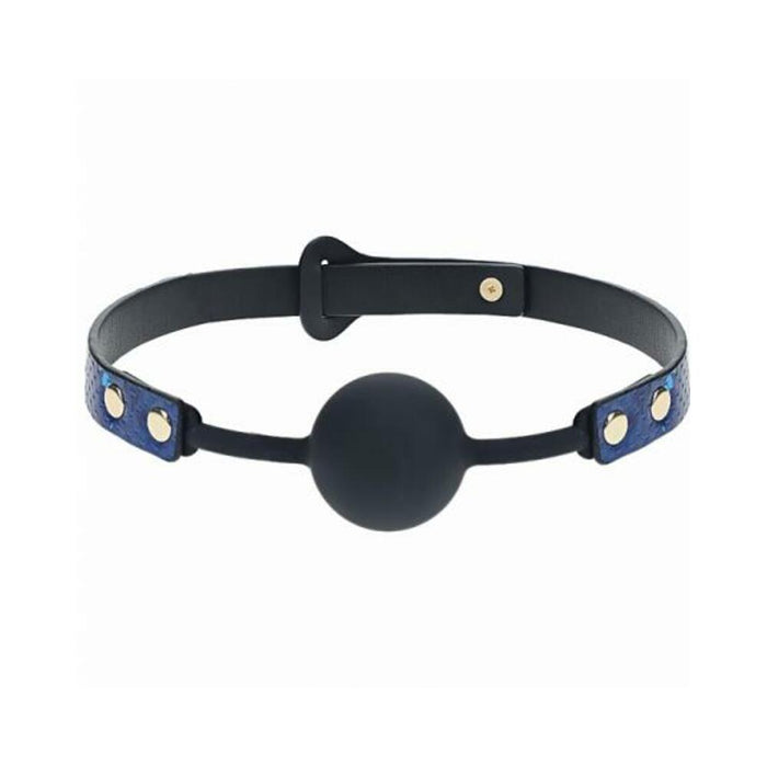 Ouch! Florence Collection Silicone Ball Gag Blue