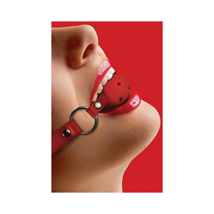Ball Gag Red