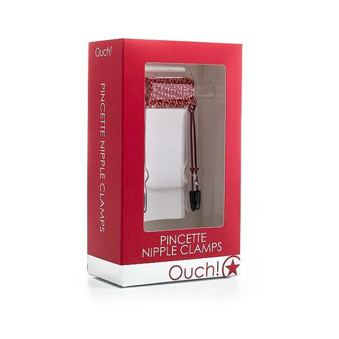 Ouch Pincette Nipple Clamps Red