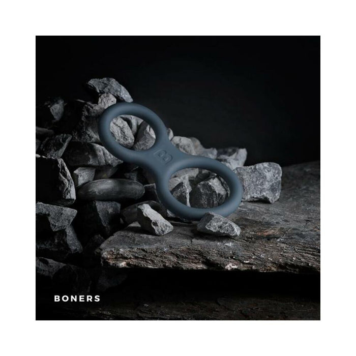 Boners Classic Cock & Ball Ring - Black