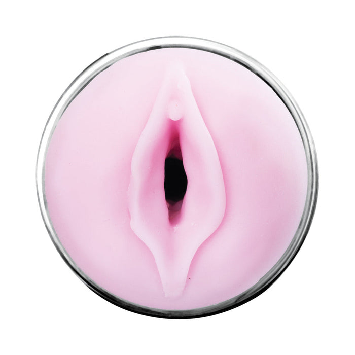 Vedo Jerk Masturbation Sleeve Black With Pink Sleeve