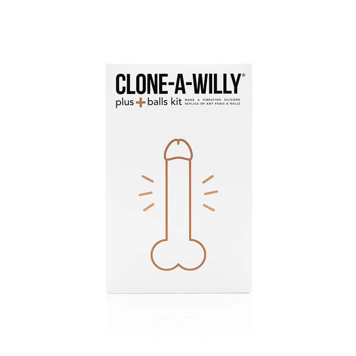Clone-A-Willy Plus With Balls Medium Skin Tone
