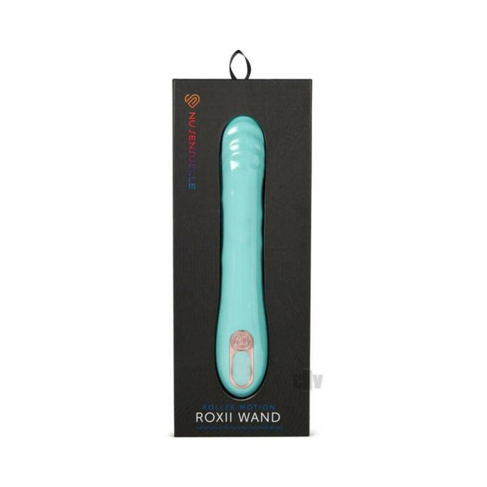 Sensuelle Roxii Wand W/roller  Elec Blue