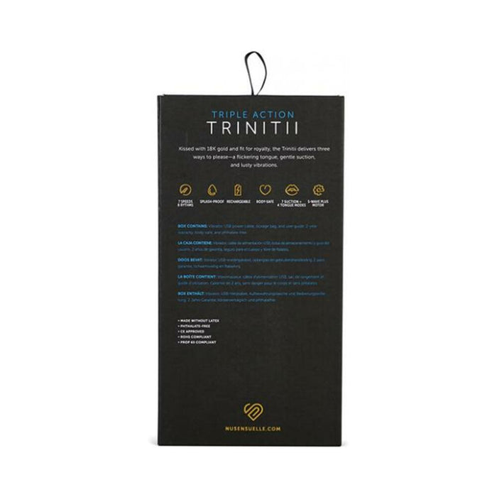 Sensuelle Trinitii Suction Tongue 18k