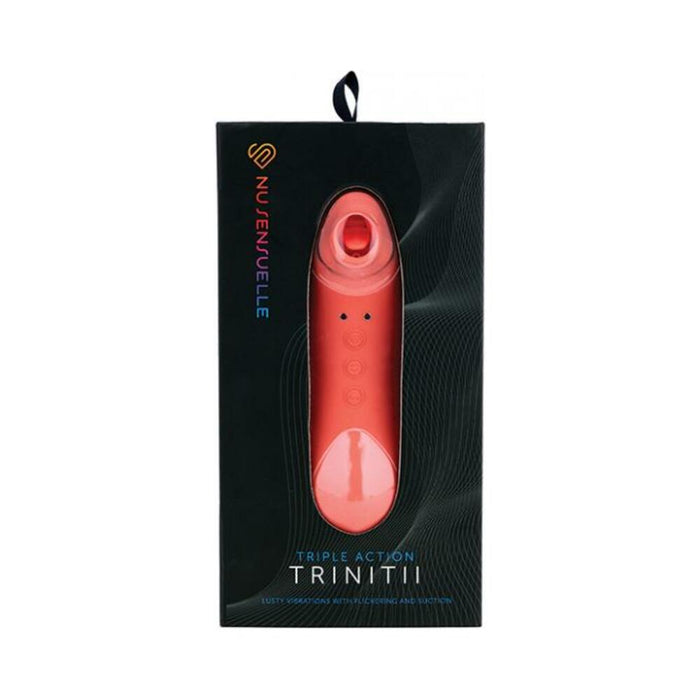 Sensuelle Trinitii Suction Tongue Coral