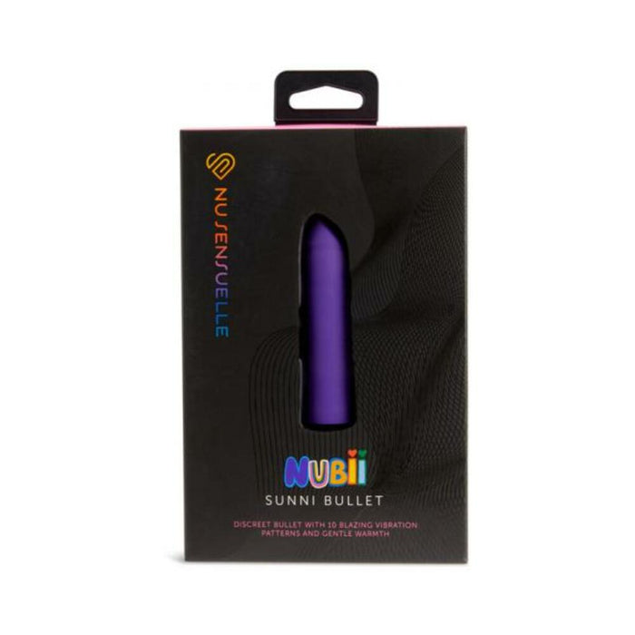 Nu Sensuelle Sunni Nubii Warming Bullet Purple