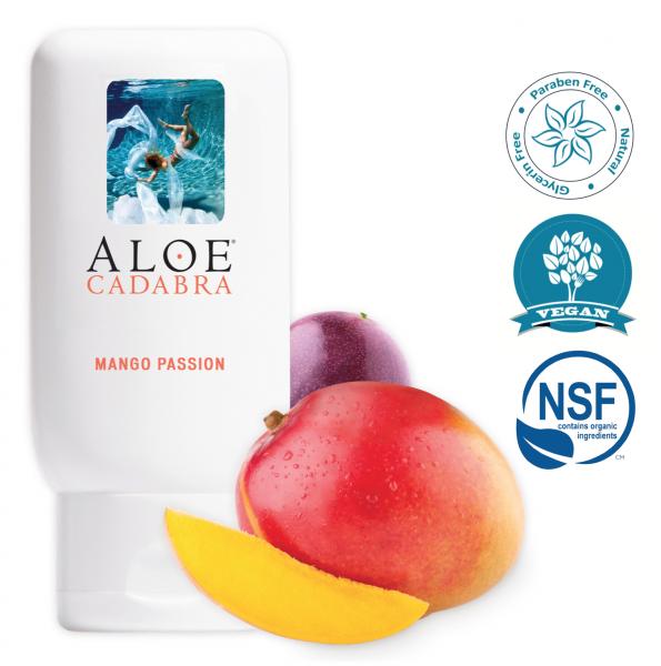 Aloe Cadabra Organic Lubricant - 2.5 Oz Bottle Mango Passion