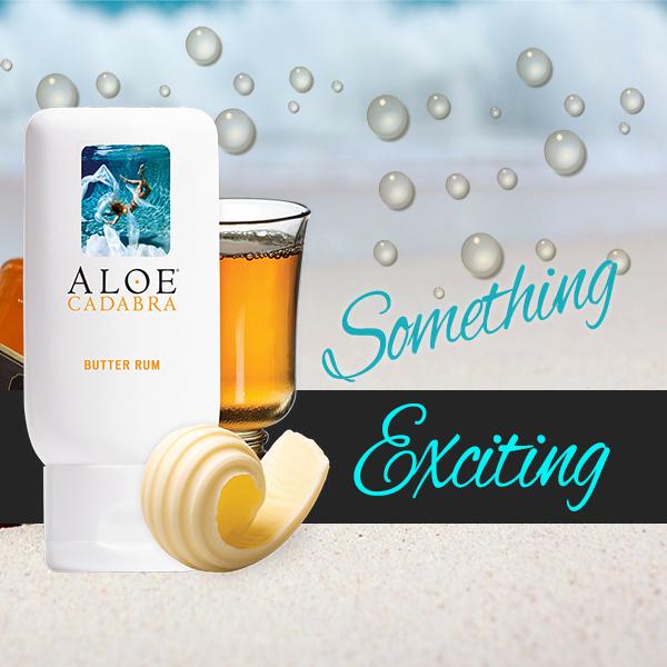 Aloe Cadabra Organic Lubricant - 2.5 Oz Bottle Butter Rum