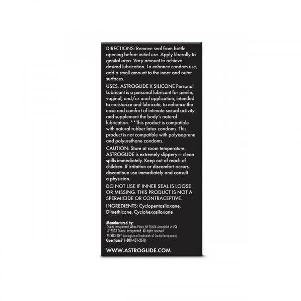 Astroglide X Silicone Liquid 5 Oz.
