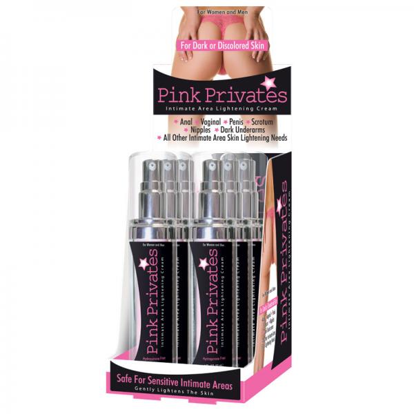 Pink Privates Intimate Area Lightening Cream 1oz (counter Display Of 6)