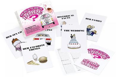 How Well Do You Know The Bride? Game