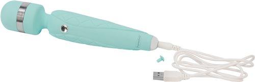 Pillow Talk Cheeky Massager Wand Teal