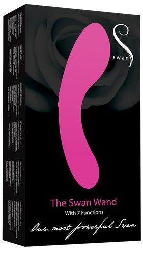 Swan Massage Wand Rechargeable 2 Motors 7 Functions