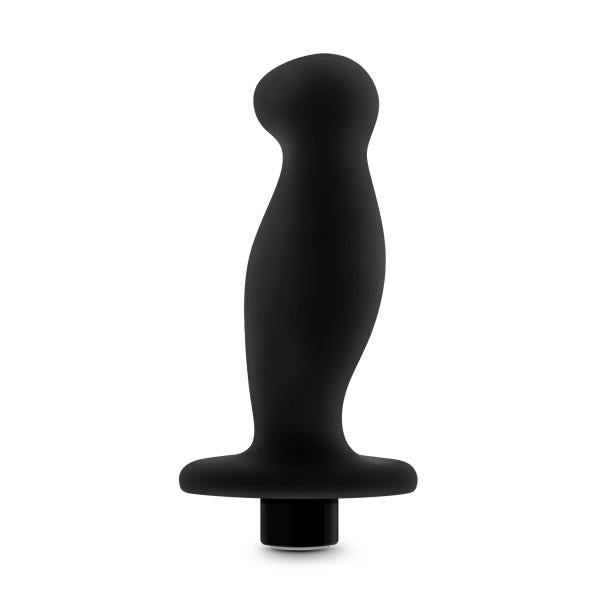 Anal Adventuresplatinum- Silicone Vibrating Prostate Massager 02- Black