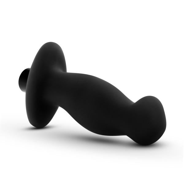 Anal Adventuresplatinum- Silicone Vibrating Prostate Massager 02- Black