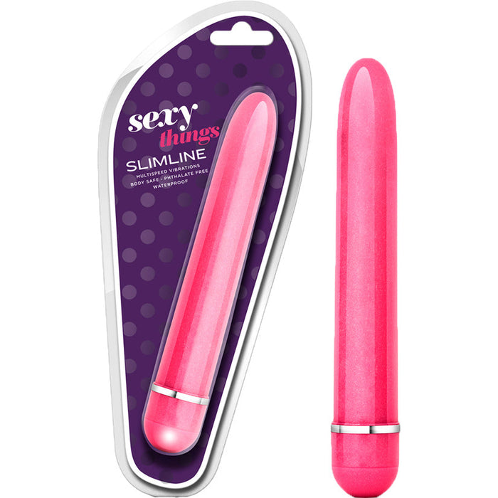 Blush Sexy Things Slim Line Vibe - Pink