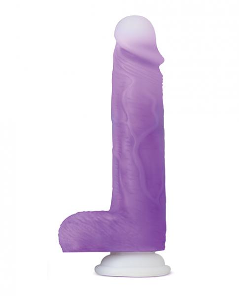 Neo Elite - Encore - 8-inch Vibrating Dildo - Purple