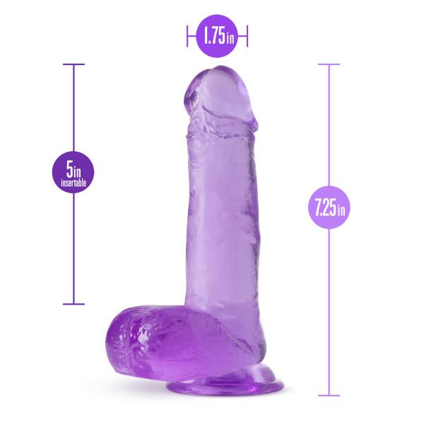 B Yours Plus Rock 'n' Roll Dildo Purple