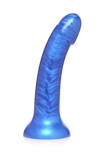 Simply Sweet Silicone Dildo 7 Blue