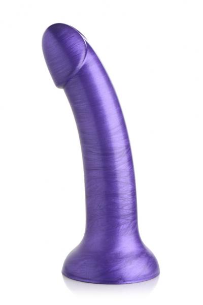 Simply Sweet Silicone Dildo 7 Purple