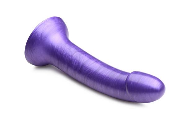 Simply Sweet Silicone Dildo 7 Purple