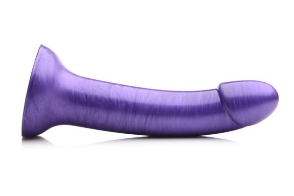 Simply Sweet Silicone Dildo 7 Purple