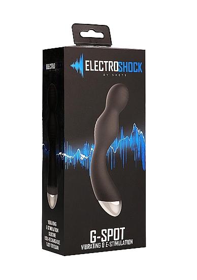 Electro Shock E-Stimulation G-Spot Vibrator Black