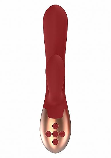 Elegance Exquisite Heating G-Spot Vibrator Red