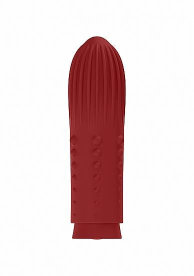 Elegance Lush Turbo Rechargeable Bullet Vibrator Red