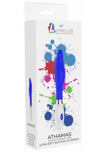 Athamas Ultra Soft Silicone 10 Speeds Royal Blue
