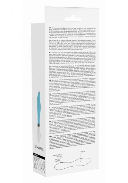 Athamas Ultra Soft Silicone 10 Speeds Turquoise